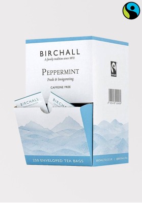 Birchall Fairtrade Peppermint Tea 250 Envelopes